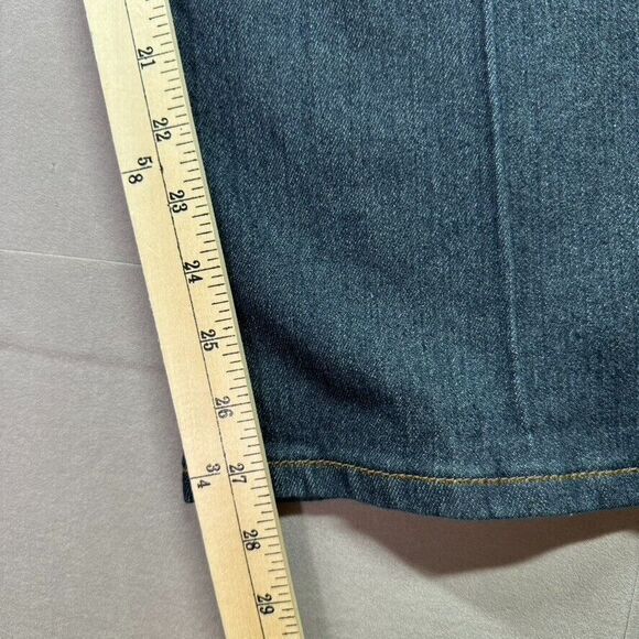 Linea Uomo Jeans Mens 42x30 Blue Relaxed Baggy Denim Skate Grunge Dark Wash‎ - Picture 5 of 16